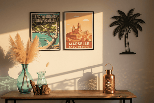 Affiche vintage Provence : comment créer une galerie murale méditerranéenne chez soi - LLX ConceptStore